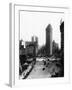 Flatiron Building and Broadway-null-Framed Photographic Print