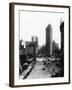 Flatiron Building and Broadway-null-Framed Photographic Print