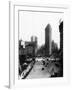 Flatiron Building and Broadway-null-Framed Photographic Print