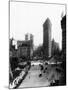 Flatiron Building and Broadway-null-Mounted Photographic Print