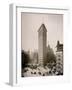 Flatiron Building, Broadway and Fifth Av., New York City-null-Framed Photo