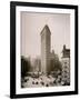 Flatiron Building, Broadway and Fifth Av., New York City-null-Framed Photo