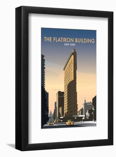 FlatIron Building - Dave Thompson Contemporary Travel Print-Dave Thompson-Framed Giclee Print