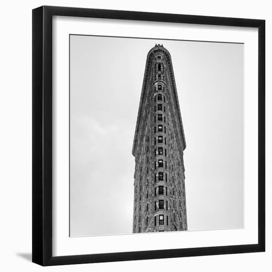 Flatiron Building Facade-Philippe Hugonnard-Framed Photographic Print