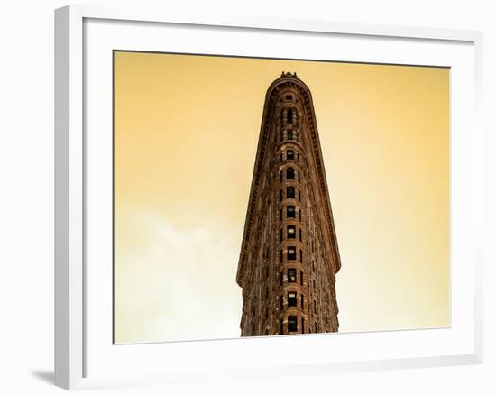 Flatiron Building Facade-Philippe Hugonnard-Framed Photographic Print