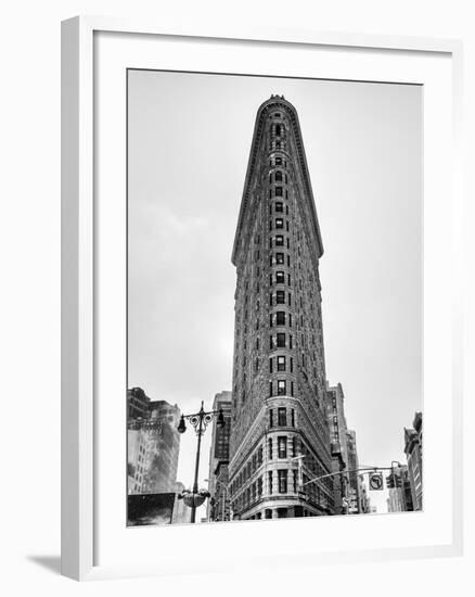 Flatiron Building Facade-Philippe Hugonnard-Framed Photographic Print