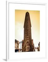 Flatiron Building Facade-Philippe Hugonnard-Framed Art Print