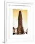 Flatiron Building Facade-Philippe Hugonnard-Framed Art Print