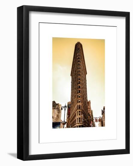 Flatiron Building Facade-Philippe Hugonnard-Framed Art Print