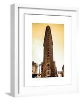 Flatiron Building Facade-Philippe Hugonnard-Framed Art Print