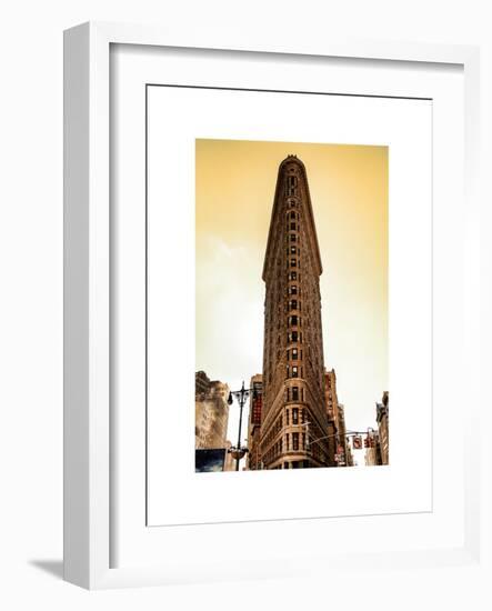 Flatiron Building Facade-Philippe Hugonnard-Framed Art Print