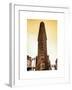 Flatiron Building Facade-Philippe Hugonnard-Framed Art Print