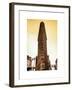 Flatiron Building Facade-Philippe Hugonnard-Framed Art Print