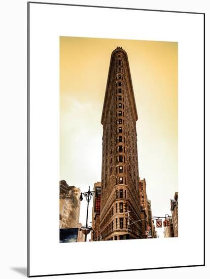 Flatiron Building Facade-Philippe Hugonnard-Mounted Art Print