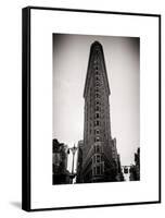 Flatiron Building Facade-Philippe Hugonnard-Framed Stretched Canvas