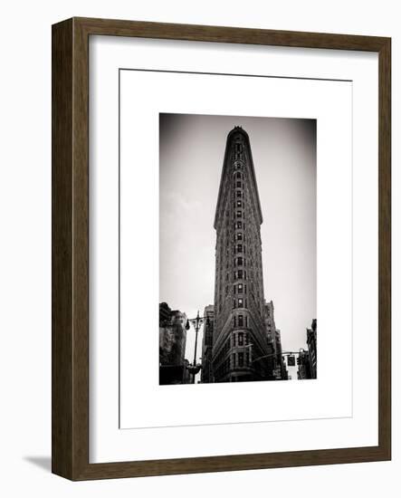 Flatiron Building Facade-Philippe Hugonnard-Framed Art Print