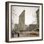 Flatiron Building, Fifth Avenue and Broadway, New York City, USA-Alan Copson-Framed Photographic Print