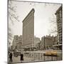 Flatiron Building, Fifth Avenue and Broadway, New York City, USA-Alan Copson-Mounted Photographic Print
