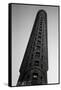 Flatiron Building From Below NYC-null-Framed Stretched Canvas