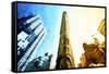 Flatiron Building II-Philippe Hugonnard-Framed Stretched Canvas