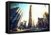 Flatiron Building III-Philippe Hugonnard-Framed Stretched Canvas