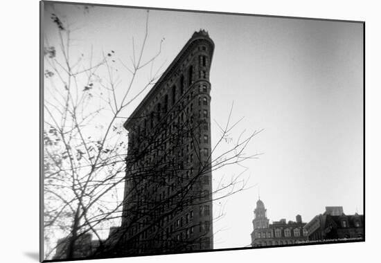 Flatiron Building New York City-null-Mounted Poster