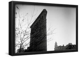 Flatiron Building New York City-null-Framed Poster