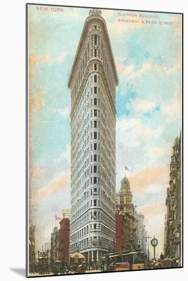 Flatiron Building, New York City-null-Mounted Art Print