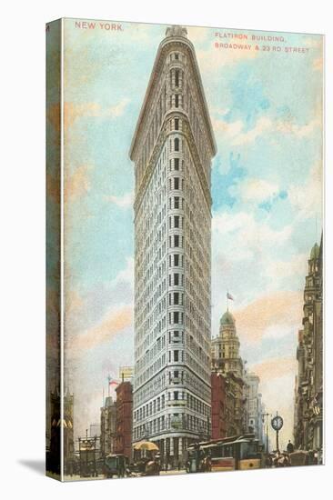 Flatiron Building, New York City-null-Stretched Canvas