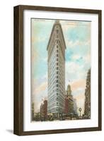 Flatiron Building, New York City-null-Framed Art Print