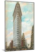 Flatiron Building, New York City-null-Mounted Art Print