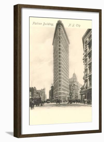 Flatiron Building, New York City-null-Framed Art Print