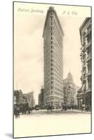 Flatiron Building, New York City-null-Mounted Art Print