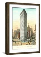 Flatiron Building, New York City-null-Framed Art Print