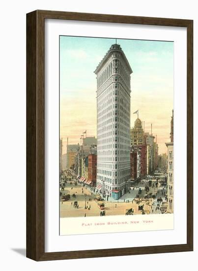 Flatiron Building, New York City-null-Framed Art Print