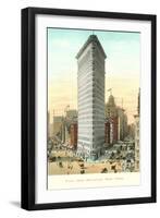 Flatiron Building, New York City-null-Framed Art Print