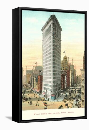 Flatiron Building, New York City-null-Framed Stretched Canvas