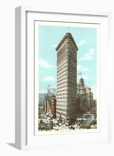 Flatiron Building, New York City-null-Framed Art Print