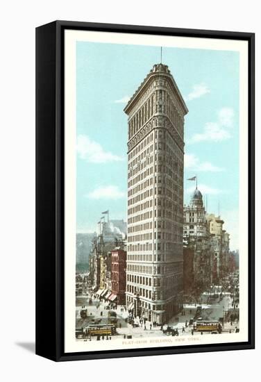 Flatiron Building, New York City-null-Framed Stretched Canvas