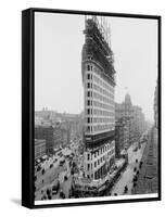 Flatiron Building, New York, N.Y.-null-Framed Stretched Canvas