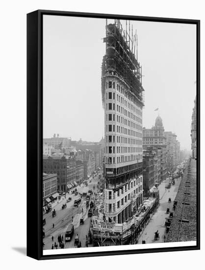 Flatiron Building, New York, N.Y.-null-Framed Stretched Canvas