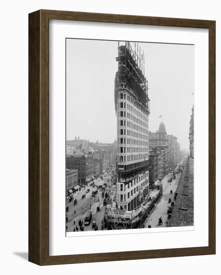 Flatiron Building, New York, N.Y.-null-Framed Photo