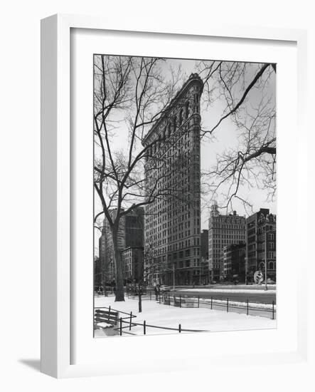 Flatiron Building, NYC-Chris Bliss-Framed Photographic Print