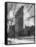 Flatiron Building, NYC-Chris Bliss-Framed Stretched Canvas