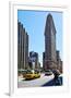 Flatiron Building on Fifth Avenue, Manhattan, New York City, New York, USA-null-Framed Premium Giclee Print
