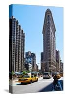 Flatiron Building on Fifth Avenue, Manhattan, New York City, New York, USA-null-Stretched Canvas