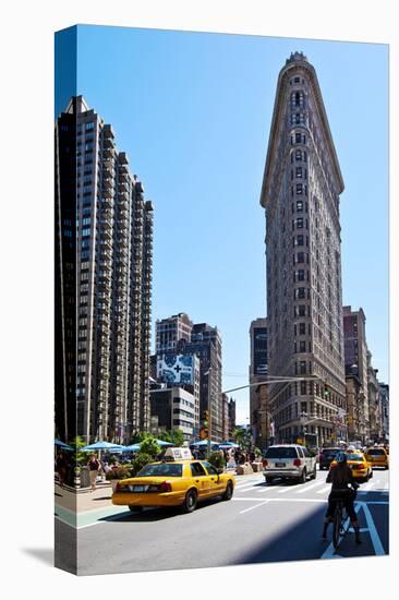 Flatiron Building on Fifth Avenue, Manhattan, New York City, New York, USA-null-Stretched Canvas