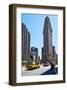 Flatiron Building on Fifth Avenue, Manhattan, New York City, New York, USA-null-Framed Art Print