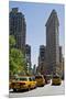 Flatiron Building on Fifth Avenue, Manhattan, New York City, New York, USA-null-Mounted Art Print