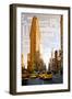 Flatiron Building - Taxi Cabs Yellow - Manhattan - New York City - United States-Philippe Hugonnard-Framed Photographic Print